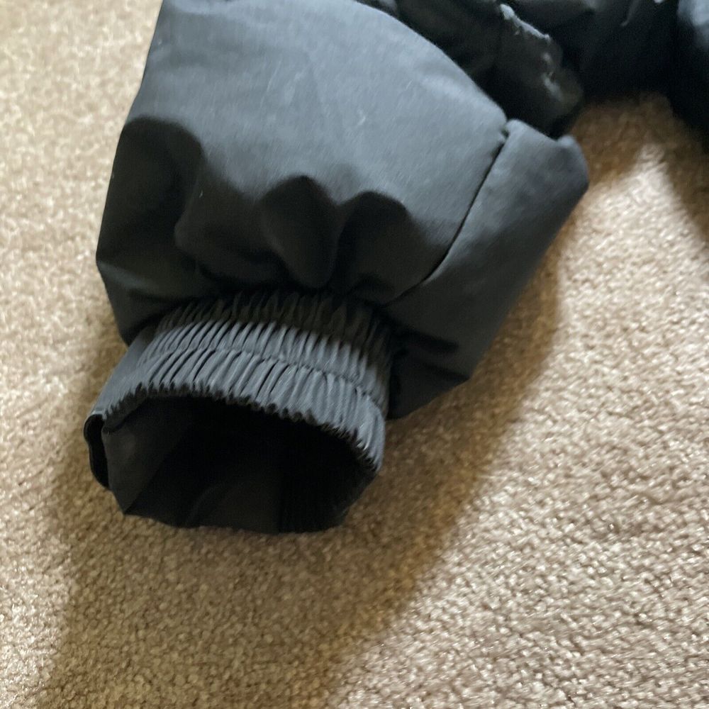 First Down Duck Down Jacket Large Black Full Zip … - image 6